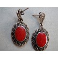 Silver Earrings - Ahmar