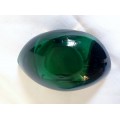 Art Deco Small Emerald Green Bowl