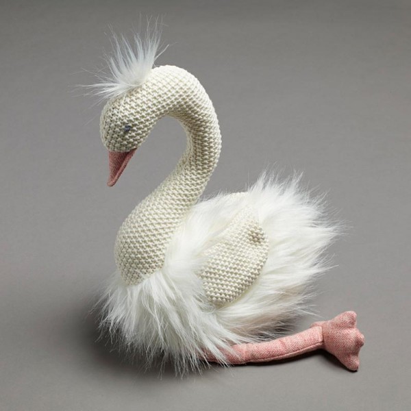 Jiggle and Giggle Knitted Swan