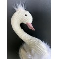 Jiggle and Giggle Knitted Swan