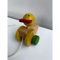 Wooden Duck Pull Along Toy