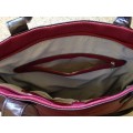 B6 Clarks Leather Handbag Tote England