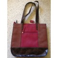 B6 Clarks Leather Handbag Tote England