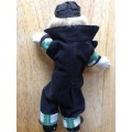 Clown Porcelain Black Cap 