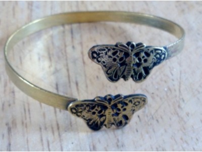 Copper Bracelet Butterfly