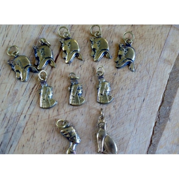 Copper Charms Amulets