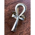 Copper Ring Ankh (Large)