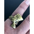 Copper Ring Nefertiti