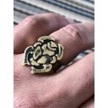 Copper Ring Scarab