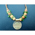 Copper Necklace Medalion