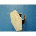 Copper Ring Hexagon