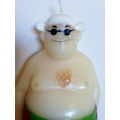 Duo Bathers Candles Figurine