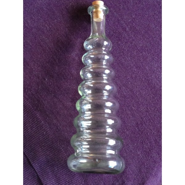 Eight Circles Glass Bottle