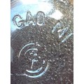 Eight Circles Glass Bottle