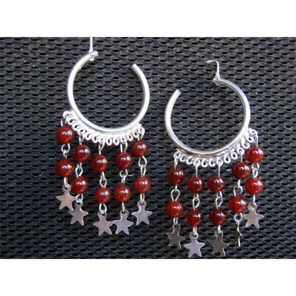 Silver Earrings - Farah
