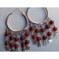 Silver Earrings - Farah