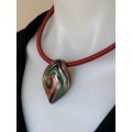 Delta Spark Murano Glass choker