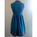 F2 NW3 Turquoise Dress (small)