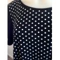 F2 Swish Polka Dot Top