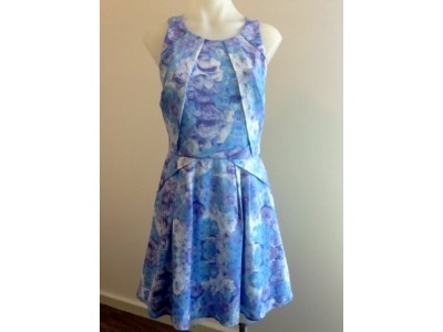F3 Topshop Blue Clouds Dress
