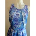 F3 Topshop Blue Clouds Dress