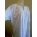 F4 White Angel Long Floral Caftan