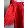 F8 Crochet Red