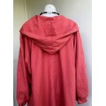F11 Double Breasted Hooded Trench Coat