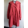 F11 Double Breasted Hooded Trench Coat