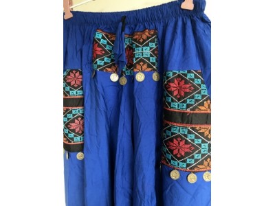 Egyptian Harem Pants Blue