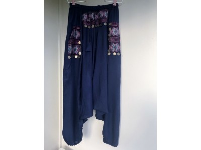 Egyptian Harem Pants Navy