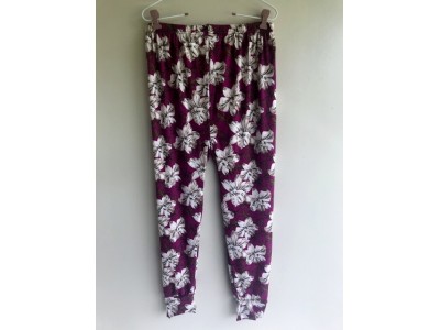 Warda Harem Pants Purple