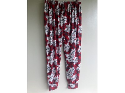 Warda Harem Pants Red