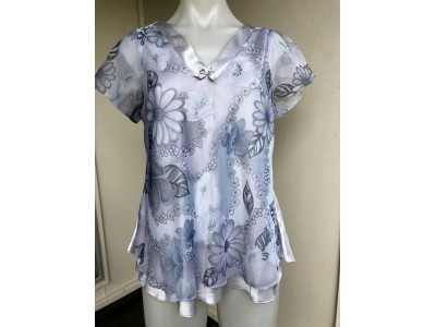 F12 Silver Floral