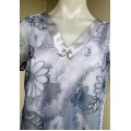 F12 Silver Floral