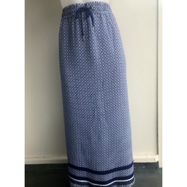 F7 W Lane Border Print Skirt