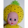 Dolls Musical Fruit Pair