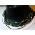 Green Crowns Choker
