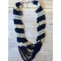 Zebbre Art Deco Necklace