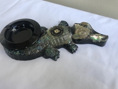 Alligator Souvenir Ashtray