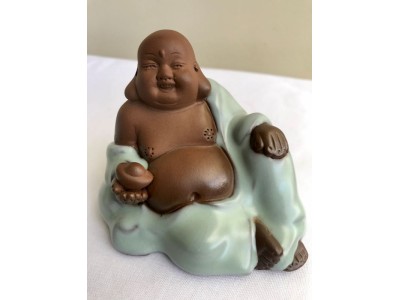 Celadon Laughing Buddha