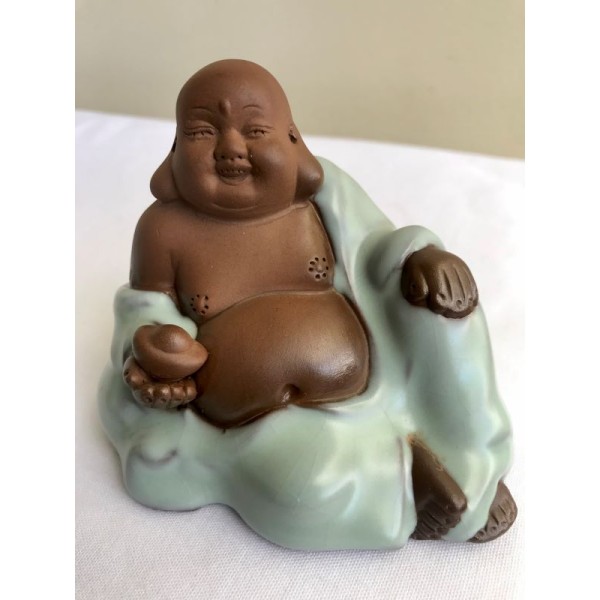 Celadon Laughing Buddha