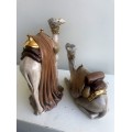 Duo Porcelain Camels