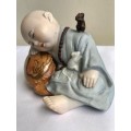 Sleeping Monk Figurine
