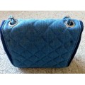 B10 Chanel Quilted Denim Handbag