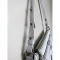 B10 Bally White Pebbled Leather