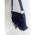 B4 Black Tassels and Little Mesh