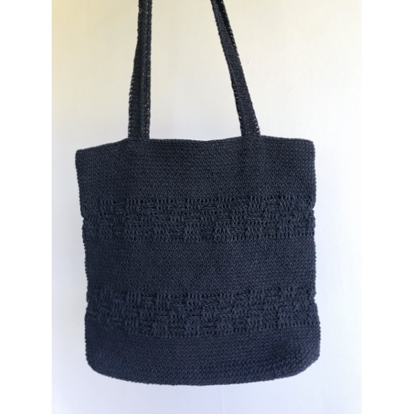 B13 Black Wicker Weave
