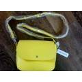 B1 Canary Yellow and Pink Bags