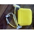 B1 Canary Yellow and Pink Bags